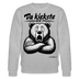 Da kiekste, wa?-Unisex Bio-Sweatshirt - Grau meliert