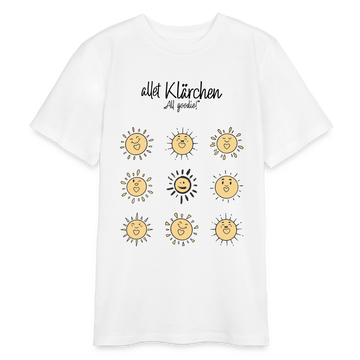 allet KLÄRCHEN-Bio Teenager T-Shirt - Weiß