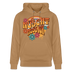 BERLINER RETRO-NÜSCHT MUSS ICK-Unisex Bio-Hoodie - Karamell 