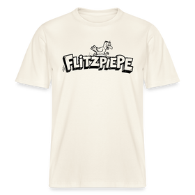 Dit Berlin Shirt-FLITZPIEPE-RELAXED FIT Unisex Bio T-Shirt - Naturweiß 