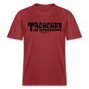 Berliner Begrüssung-TACHCHEN IHR FLITZPIEPEN- RELAXED FIT Unisex Organic T-Shirt - Erdrot