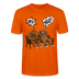 Berliner Bär Shirt mit Berliner Schnauze-WATN?NÜSCHT!-Unisex T-Shirt - Tieforange