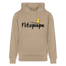 DIE FLITZPIEPE - Unisex Bio-Hoodie - Beige