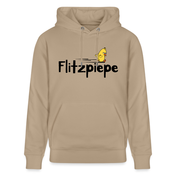 DIE FLITZPIEPE - Unisex Bio-Hoodie - Beige