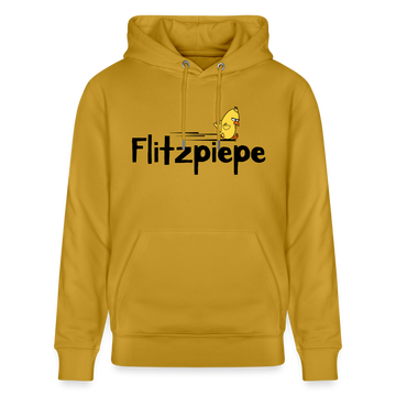 DIE FLITZPIEPE - Unisex Bio-Hoodie - Ocker