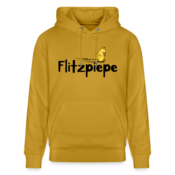 DIE FLITZPIEPE - Unisex Bio-Hoodie - Ocker