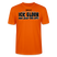 ICK GLOOB MIR LAUST DER AFFE-Unisex T-Shirt BIO - Tieforange