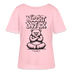 Berlin Shirt für Frauen-NÜSCHT DARF ICK-Rundhals Frauen Bio-T-Shirt - Hellrosa