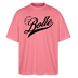 ICK FREU MA WIE BOLLE-Oversized Unisex Bio T-Shirt - Pink 
