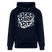 ICK DARF DIT-Unisex Bio-Hoodie mit Berliner Spruch - Navy
