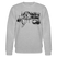 Berliner Schnauze "MACH 'N ABJANG - Unisex Bio-Sweatshirt - Grau meliert