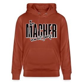 DER MACHER VON DIT JANZE - Unisex Bio-Hoodie - Terrakotta