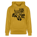 ICK LACH MIR N AST - Unisex Bio-Hoodie mit Berliner Berlin - Ocker