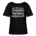 VAFATZ DA VOM JELÄNDE-Rundhals Frauen Bio-T-Shirt - Schwarz
