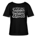 VAFATZ DA VOM JELÄNDE-Rundhals Frauen Bio-T-Shirt - Schwarz