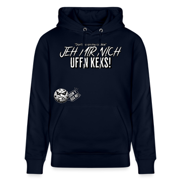 JEH MIR NICH UFFN KEKS-Unisex Bio-Hoodie II - Navy