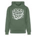 ICK DARF DIT-Unisex Bio-Hoodie mit Berliner Spruch - Tanngrün