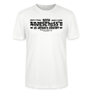 Berliner Spruch-Berliner Lob-NICH ANJESCHISSN-Unisex T-Shirt - Weiß