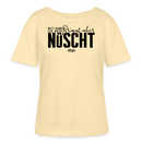 NETT KANN ICK OOCH-Rundhals Frauen Bio-T-Shirt - Creme
