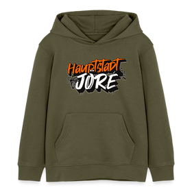 HAUPTSTADTJÖRE-Kinder Bio-Hoodie - Khaki