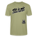 Original Berliner Schnauze Spruch als Brustprint-Dit is mir SCHNURZPIEPE-Unisex T-Shirt BIO - Nebelgrün