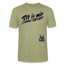 Original Berliner Schnauze Spruch als Brustprint-Dit is mir SCHNURZPIEPE-Unisex T-Shirt BIO - Nebelgrün