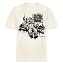 ICK LACH MIR N AST - RELAXED FIT Unisex Organic T-Shirt als Berlin Souvenir - Naturweiß 