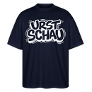 Ostalgie-Oversized Unisex Bio T-Shirt II-URST SCHAU - Navy