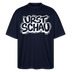 Ostalgie-Oversized Unisex Bio T-Shirt II-URST SCHAU - Navy