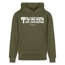 Berliner Begrüssung-TACHCHEN IHR FLITZPIEPEN- Bio-Hoodie - Khaki Grün