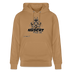 NÜSCHT MUSS ICK-Unisex Bio-Hoodie - Karamell 