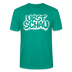 Ostalgie-Unisex T-Shirt -URST SCHAU - Blaugrün