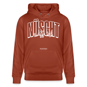 NÜSCHT MUSS ICK -Unisex Bio-Hoodie-2025 - Terrakotta