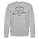 WIR SIND DIE GEILSTEN-Berlin26-Unisex Bio-Sweatshirt - Grau meliert