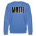 MOTTE UND MAUSI-Unisex Bio-Sweatshirt - Blau