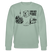 Berlin Souvenir mit Berliner Schnauze-NEESE-Unisex Bio-Sweatshirt - Helles Graugrün