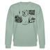 Berlin Souvenir mit Berliner Schnauze-NEESE-Unisex Bio-Sweatshirt - Helles Graugrün