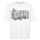 DER MACHER VON DIT JANZE - Unisex Oversize Bio-T-Shirt - Weiß