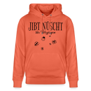 JIBT NÜSCHT in Berlin zu Weihnachten-Unisex Bio-Hoodie - Hellrot