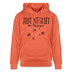 JIBT NÜSCHT in Berlin zu Weihnachten-Unisex Bio-Hoodie - Hellrot