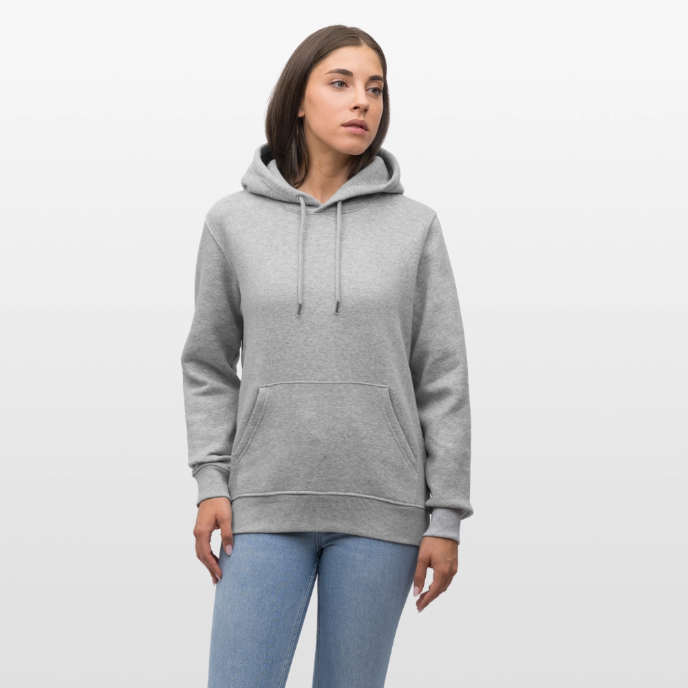 MAUSI UND MOTTE-unisex Bio Hoodie - Grau meliert