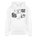 Berlin Souvenir mit echt Berliner Schnauze-NEESE-Unisex Bio-Hoodie - Weiß