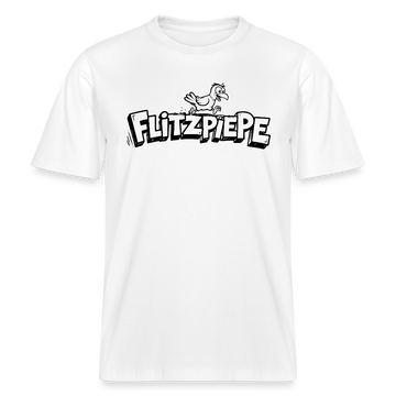 Dit Berlin Shirt-FLITZPIEPE-RELAXED FIT Unisex Bio T-Shirt - Weiß
