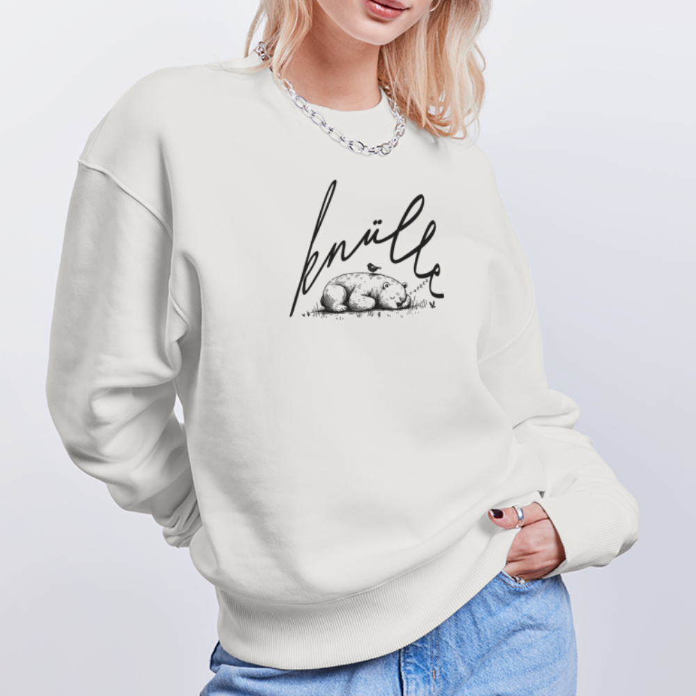 KNÜLLE - Unisex Oversize Bio Pullover - OFF WHITE