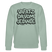 Berliner Schnauze-VAFATZ DA IM JELÄNDE-Unisex Bio-Sweatshirt - Helles Graugrün