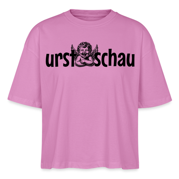 URST SCHAU - Frauen Boxy Bio-T-Shirt - Pink