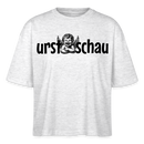 URST SCHAU - Frauen Boxy Bio-T-Shirt - Weiß meliert