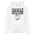 Berliner Spruch-ICK GLOOB ET HACKT!-Unisex Bio-Hoodie - Weiß