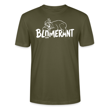 BLÜMERANT - Unisex T-Shirt mit Berliner Schnauze - Khaki