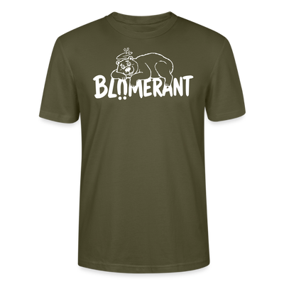 BLÜMERANT - Unisex T-Shirt mit Berliner Schnauze - Khaki